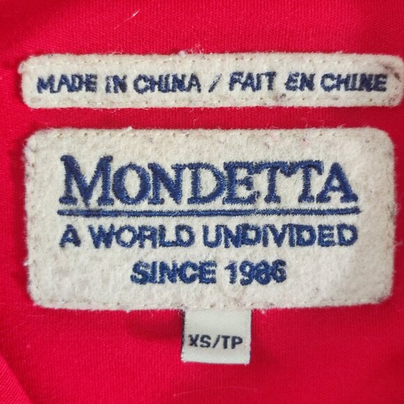 Mondetta Canada track jacket black with Canada design men's size XS - Picture 4 of 12